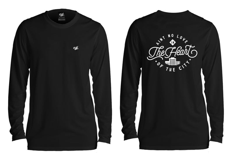 Ain't No Love Long Sleeve Black