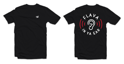 Flava In Ya Ear Tee Black