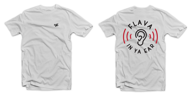 Flava In Ya Ear Tee White