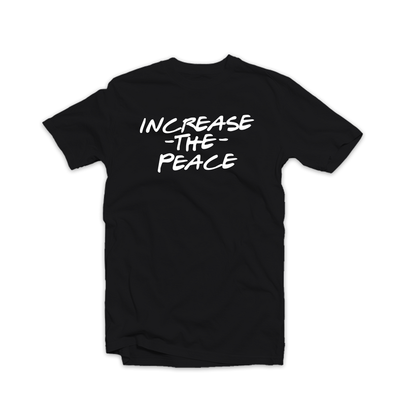 Increase The Peace Tee Black