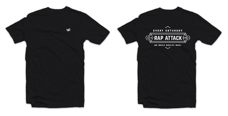 Rap Attack Tee Black