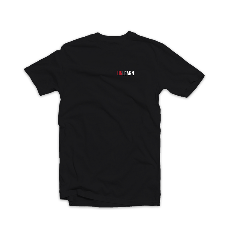 Unlearn Tee Black